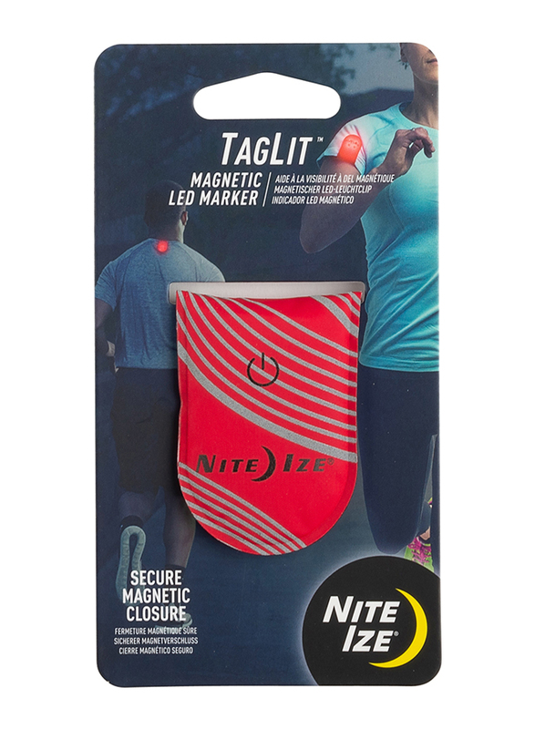Nite Ize Taglit Magnetic LED Marker, Red