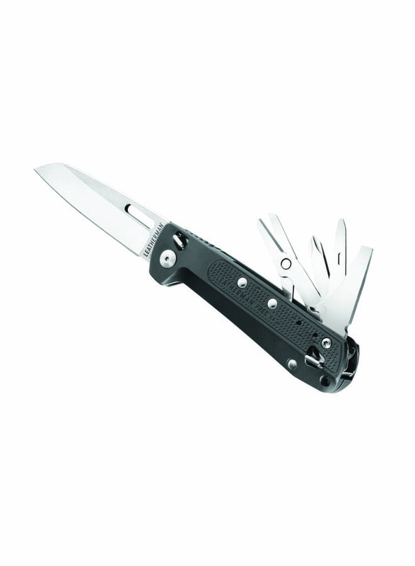 Leatherman 10-in-1 Free K4 Multipurpose Knives, Black