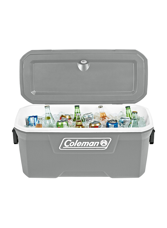 Coleman 70-Quart Cooler, Rock/Grey