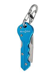 Nite IZE DoohicKey Hook Knife Key Chain, Blue