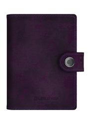 Ledlenser Classic Lite Wallet for Men, Purple