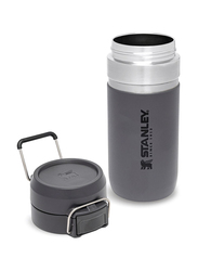 Stanley 16oz Stainless Steel Quick Flip Water Bottle, Charcoal