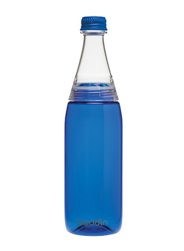 Aladdin 0.6 Ltr Fresco Twist & Go Water Bottle, Blue