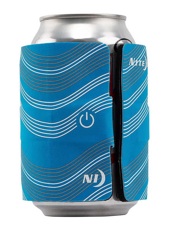 Nite Ize Slap Lit Led Drink Wrap, SLDW-03-R3, Blue