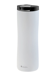 Aladdin 0.47 Ltr Urban Thermavac Stainless Steel Travel Mug, Satin White