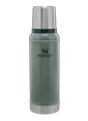 Stanley 0.47 Ltr Classic Legendary Stainless Steel Thermos, Hammertone Green