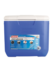 Coleman 30-Quart Cooler, Blue