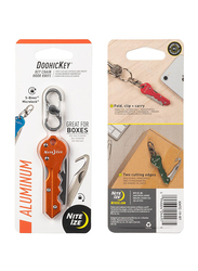 Nite IZE DoohicKey Hook Knife Key Chain, Orange