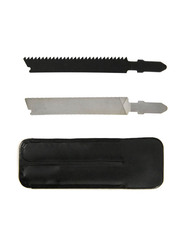 Leatherman Saw & File Replacement pare Knifes Set, 3 Piece, Black/Grey