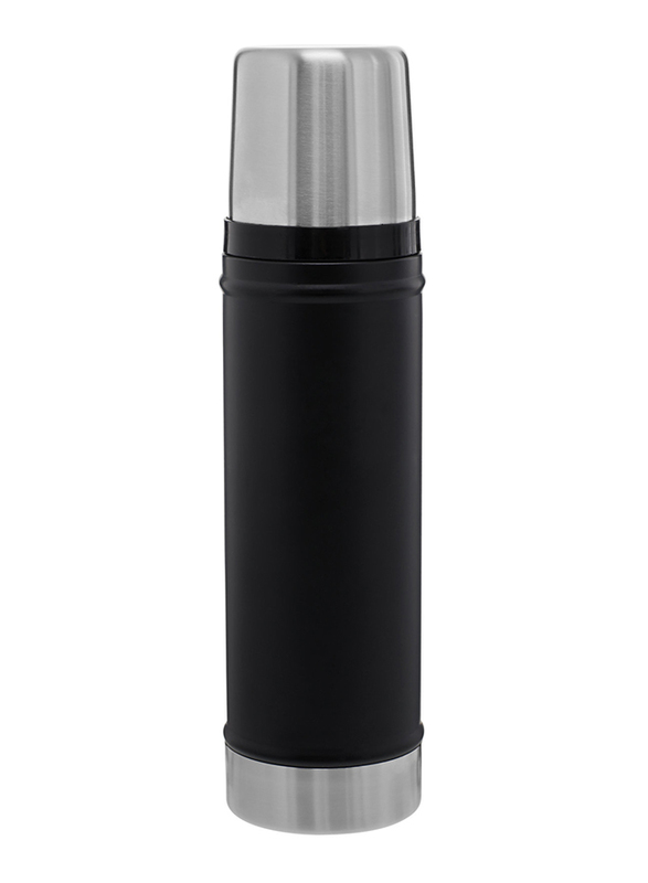 Stanley 0.47 Ltr Classic Legendary Stainless Steel Thermos, Matte Black