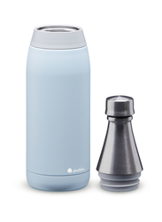 Aladdin 0.6 Ltr Fresco Thermavac Stainless Steel Water Bottle, Sky Blue