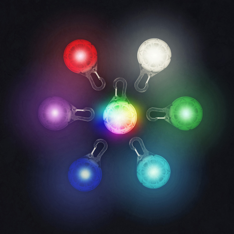 Nite Ize Spotlit LED Disc-O Select Carabiner Light, Multicolour