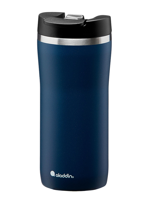 Aladdin 0.25 Ltr Barista Café Thermavac Stainless Steel Flask, Deep Navy