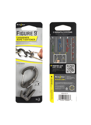 Nite Ize 2-Piece Small F9 Carabiner Set, Black