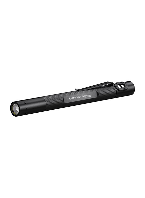 Ledlenser P4R Work Rechargeable Slim Flashlight, Black