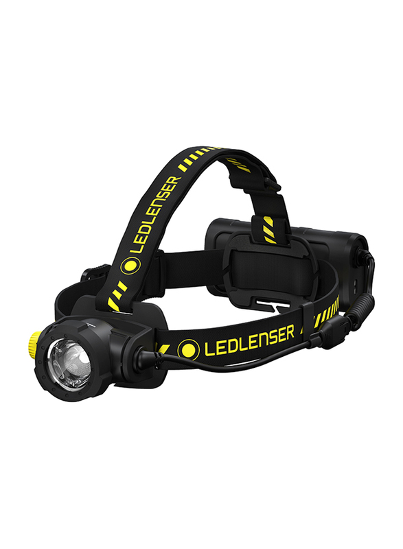 Ledlenser H15R Work Rechargeable Flashlight, Black