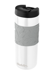 Aladdin 0.47 Ltr Easy-Grip Leak-Lock Double Wall Vacuum Insulated Mug, White