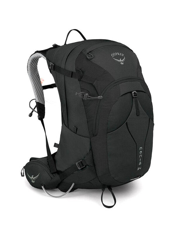

Osprey Manta 34 Hiking Backpack Bag, Black