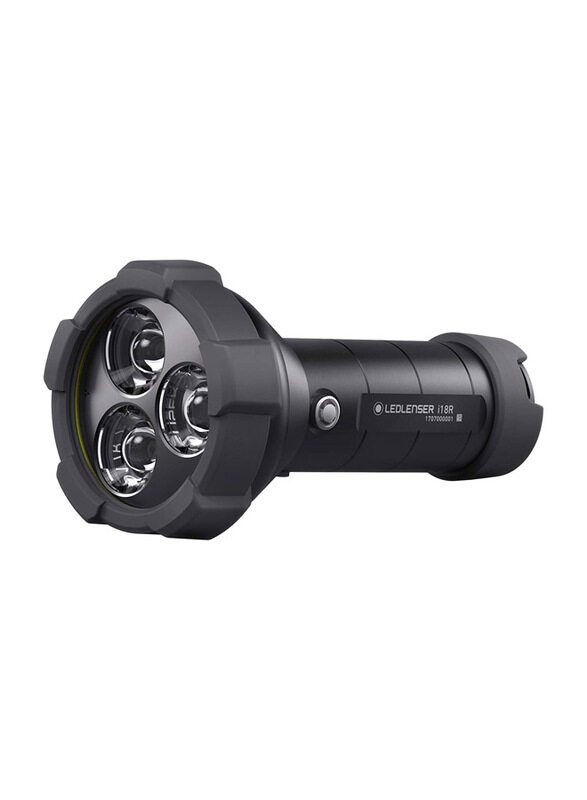 

Ledlenser i18R Rechargeable LED Flashlight, Black