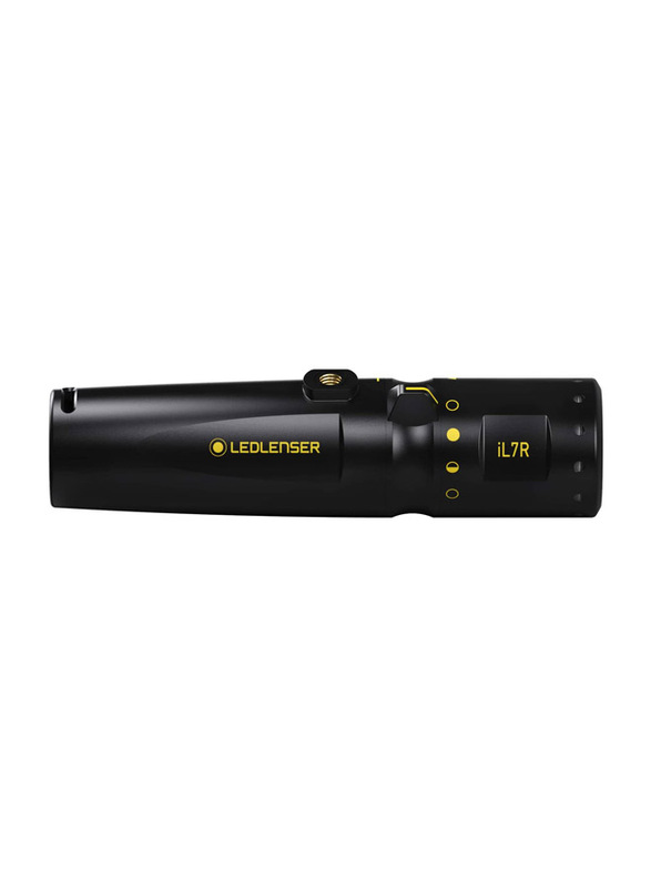 Ledlenser iL7R Rechargeable Gift Box LED Flashlight, Black