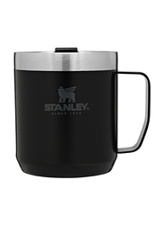 Stanley 0.35 Ltr Classic Legendary Stainless Steel Camp Mug, Matte Black