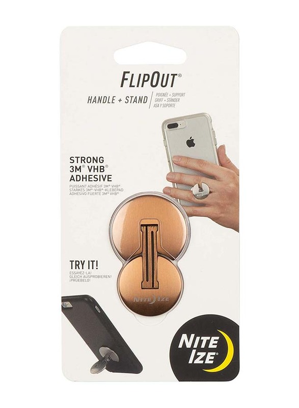 Nite Ize Flip Out Handle + Stand, Bronze