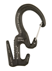 Nite Ize 2-Piece Small F9 Carabiner Set, Black