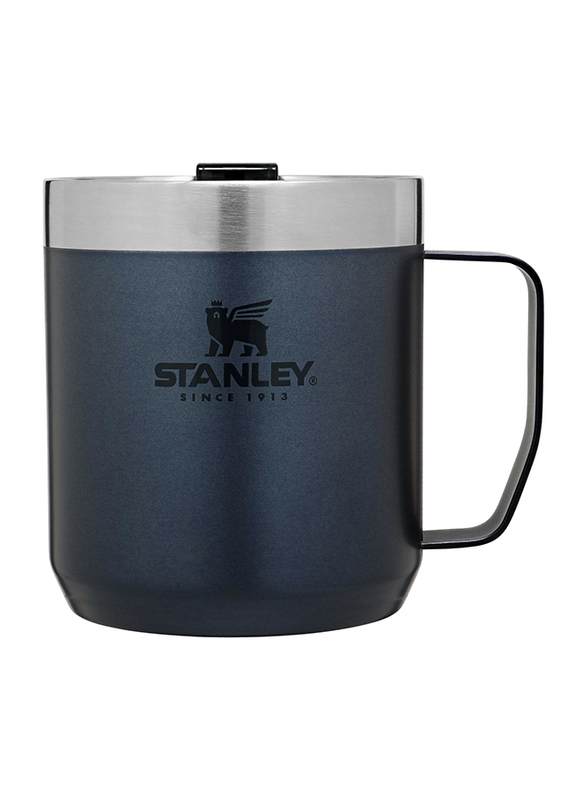 Stanley 0.35 Ltr Classic Legendary Stainless Steel Camp Mug, Nightfall
