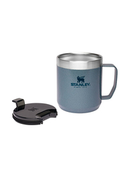 Stanley 0.35 Ltr Classic Legendary Stainless Steel Camp Mug, Hammertone Ice