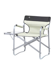Coleman Deck Chair with Side Table, Khaki