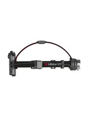 Ledlenser H6R Head Lamp with C-LED & 3x AAA Ni-MH Batteries, Black/Red