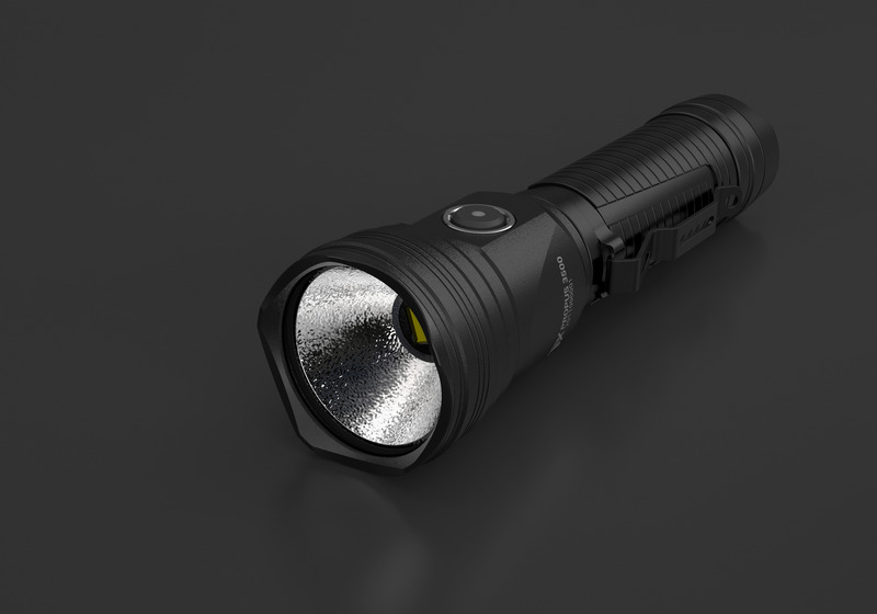 Ledlenser TFX Zosma 3500 Rechargeable Flashlight, Black