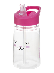 Aladdin 0.43 Ltr Zoo Flip & Sip Water Bottle, Pink