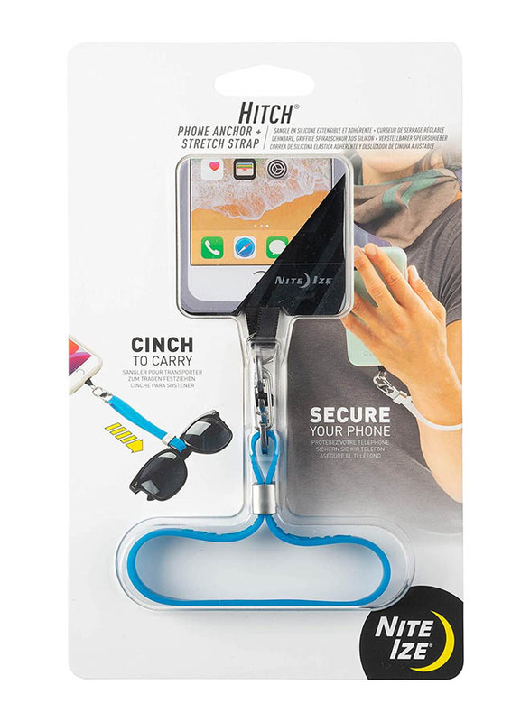 Nite Ize Phone Anchor + Stretch Strap, Blue