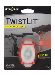 Nite Ize Twist Lit Led Bicycle Light, TLT-03-10, Red
