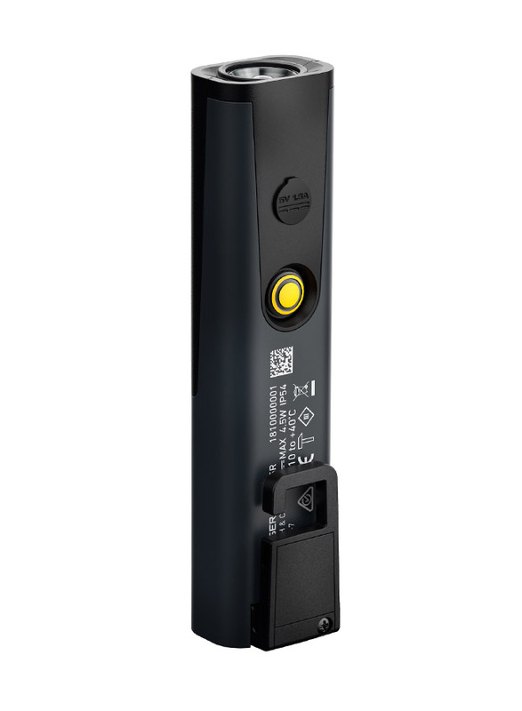 Ledlenser iW5R Rechargeable LED Flashlight Box, Black