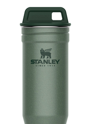 Stanley 4-Piece Adventure Nesting Stainless Steel Shot Glass Set, Hammertone Green