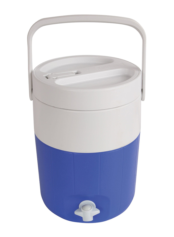 Coleman 2 Gallon Cooler Jug with Faucet, Blue/White