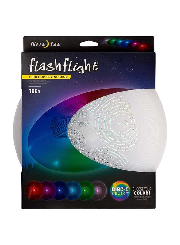 Nite Ize Flash Flight Light Up Flying Disc, Multicolour