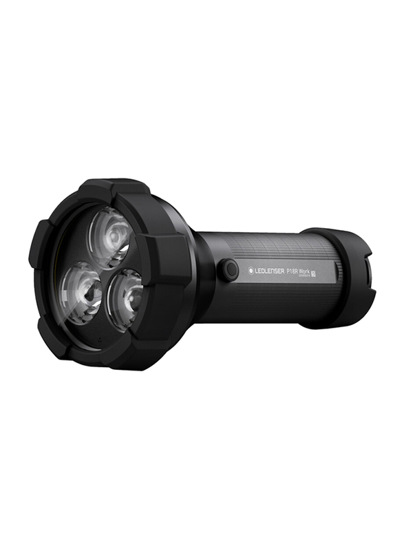 

Ledlenser P18R Work Rechargeable Flashlight, Black