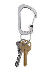 Nite Ize 25 Lbs Slide Lock Stainless Steel Carabiner, Silver