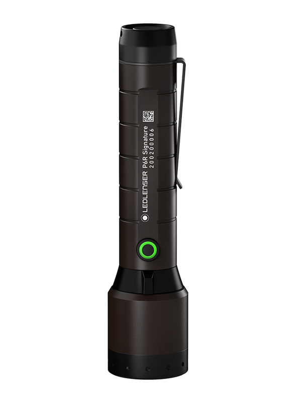 Ledlenser P6R Signature Rechargeable Flashlight, Black