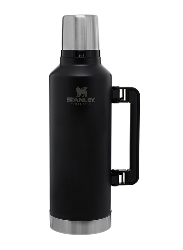 Stanley 1.4 Ltr Classic Legendary Stainless Steel Water Bottle, Matte Black