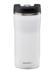 Aladdin 0.35 Ltr Barista Mocca Thermavac Stainless Steel Flask, White