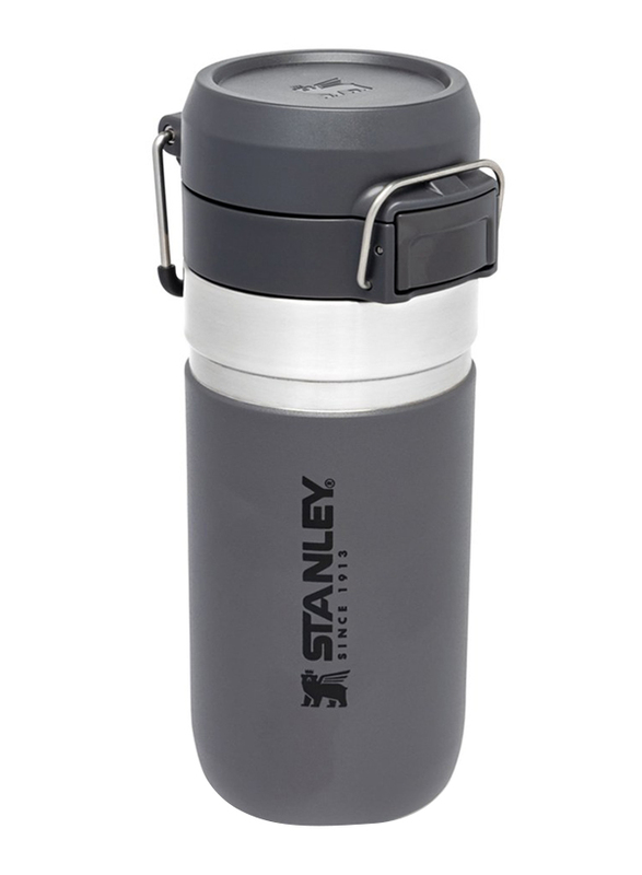 Stanley 16oz Stainless Steel Quick Flip Water Bottle, Charcoal