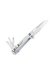 Leatherman 9-in-1 Free K2x Multipurpose Knives, Silver