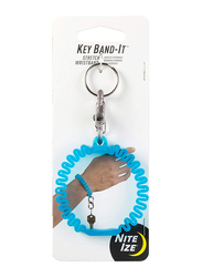 Nite IZE Key Band-It Stretch Wristband Key Chain, Blue