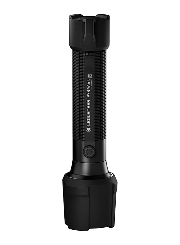 Ledlenser P7R Work Rechargeable Flashlight, Black