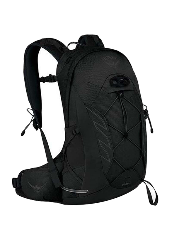 Osprey L/XL Talon 11 Hiking Backpack, Stealth Black