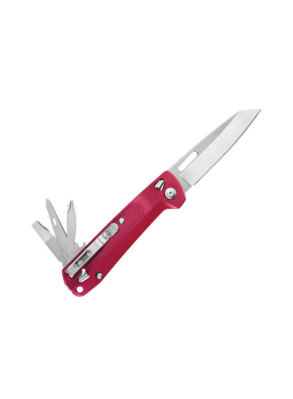 Leatherman 9-in-1 Free K2 Multi-Tool Set, Red